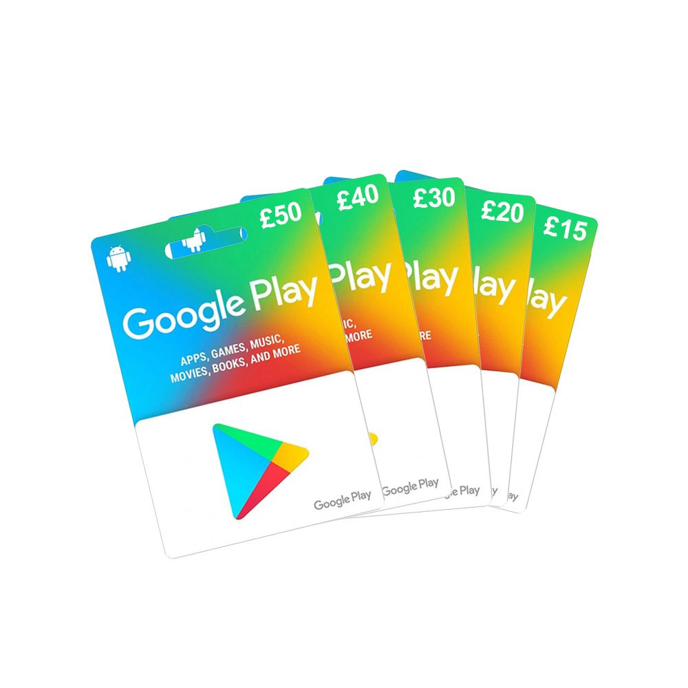 GOOGLE PLAYSTORE GIFT CARD