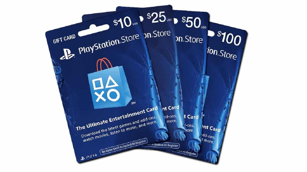 PLAY STATION GIFT CARDS