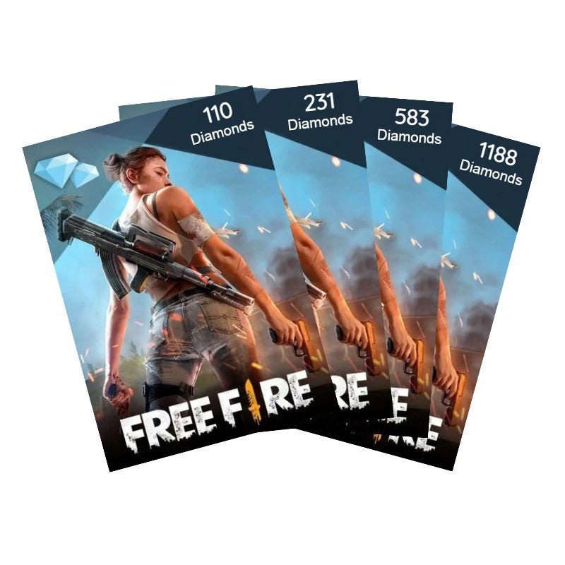 FREEFIRE DIAMONDS GIFT CARD